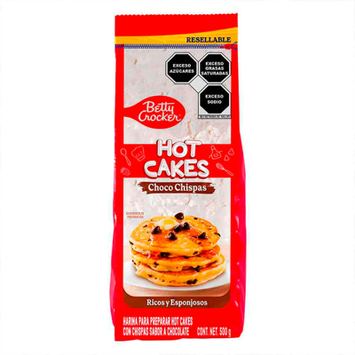 Harina Hot Cakes Chispas Betty Crocker 500.0 Gr