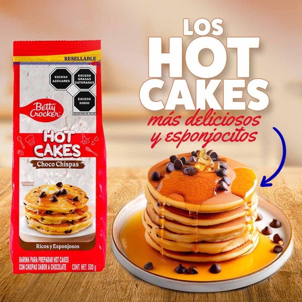 Harina Hot Cakes Chispas Betty Crocker 500.0 Gr