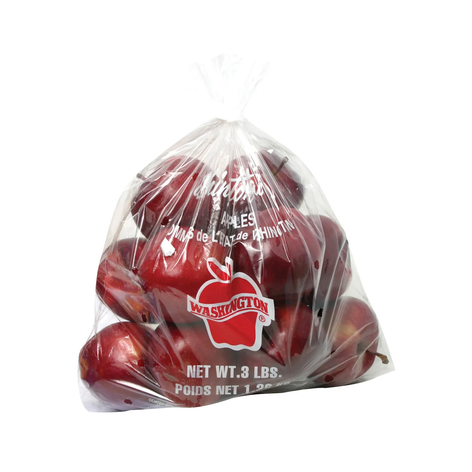 Manzana Roja En Bolsa S/marca 1.0 Kg