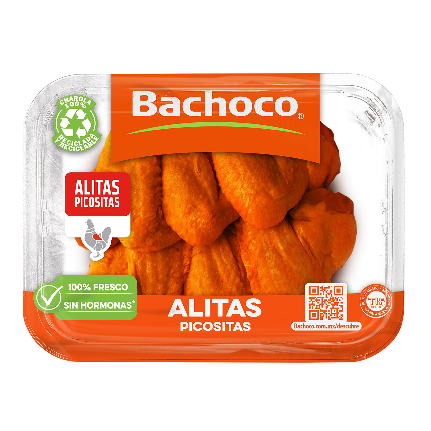 Alas Picosas Bachoco 1.0 Kg