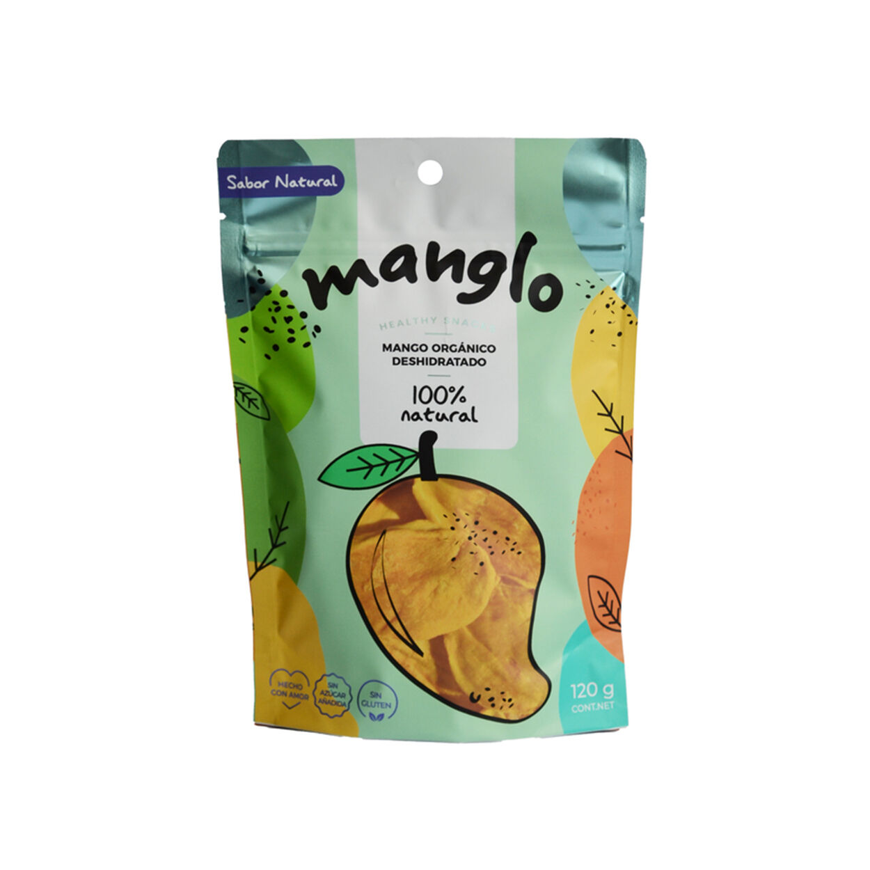 Mango Organico Deshidratado Manglo 120.0 Gr
