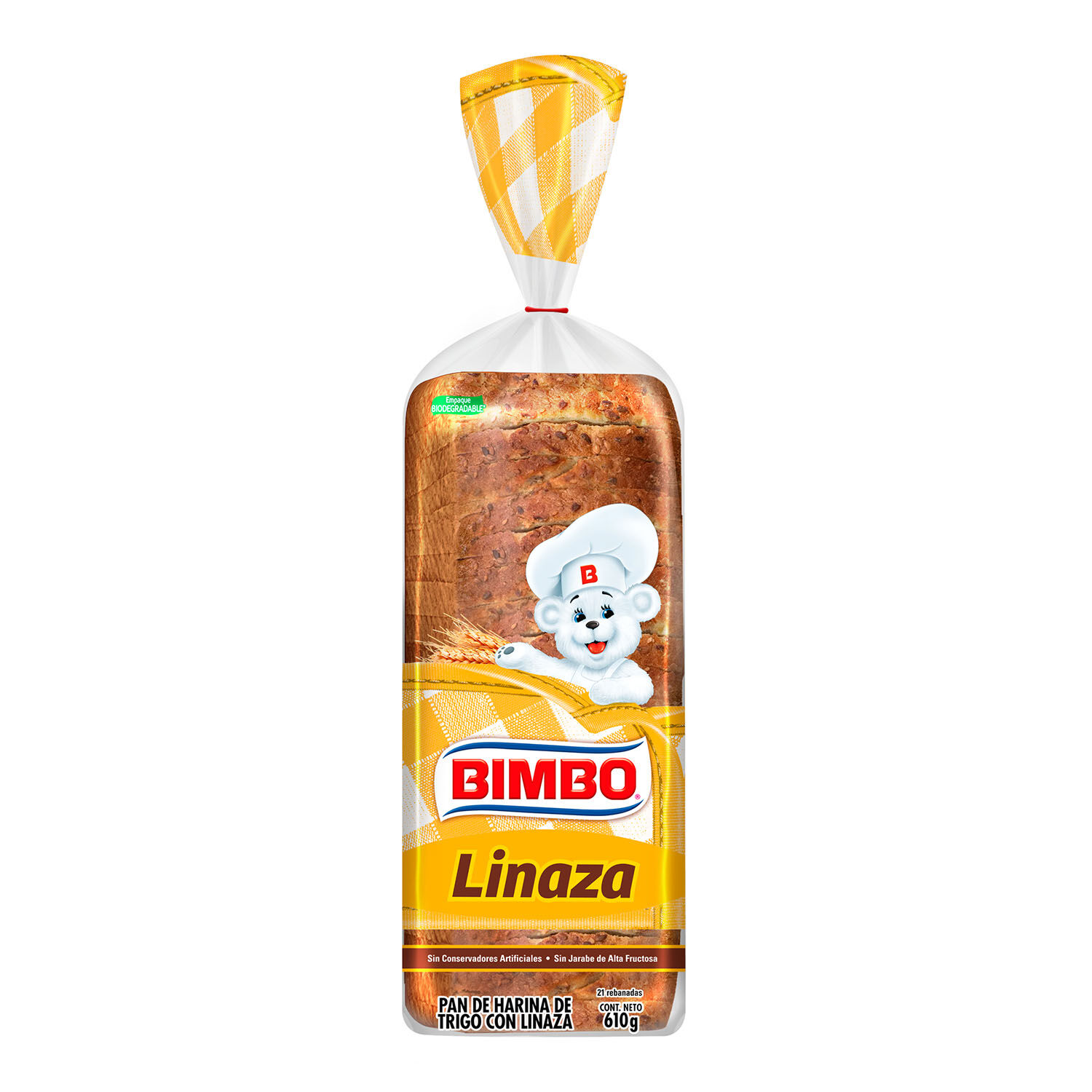Pan Linaza Bimbo 610.0 Gr