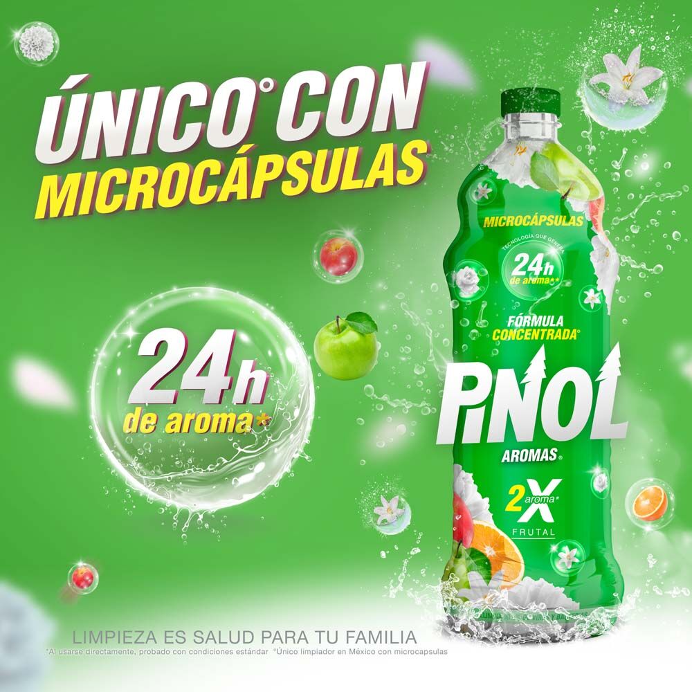 Limpiador Aroma Trap Diar C/deterg Pinol 828.0 Ml