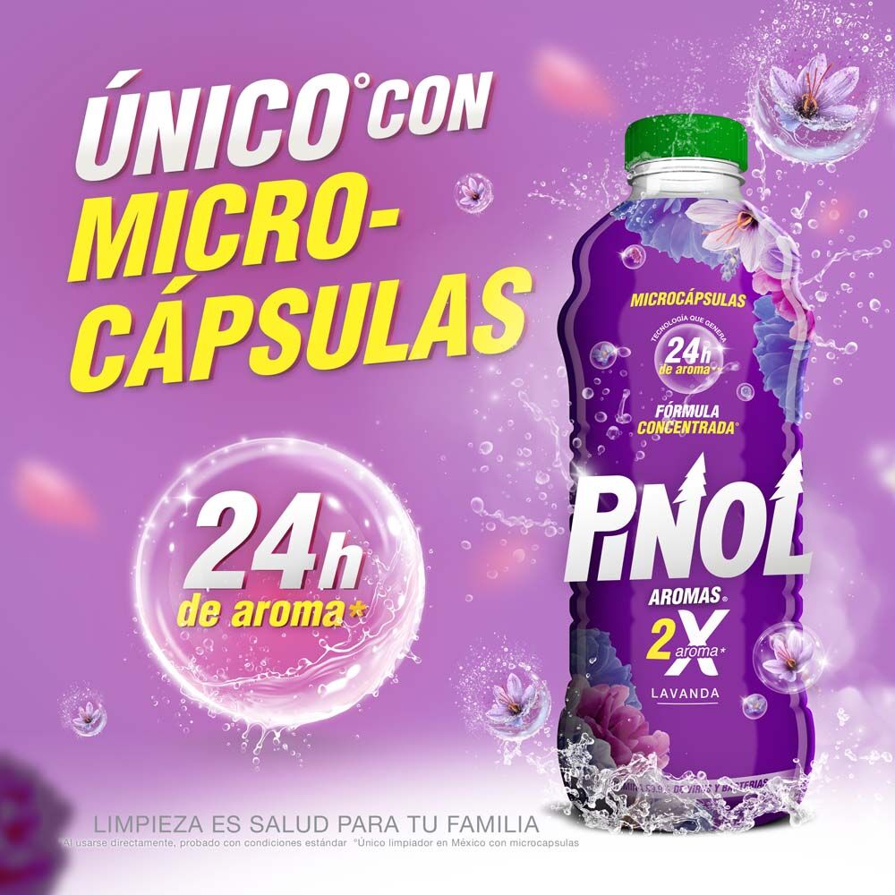 Limpiador Aroma Lavanda Pinol 2.0 Lt