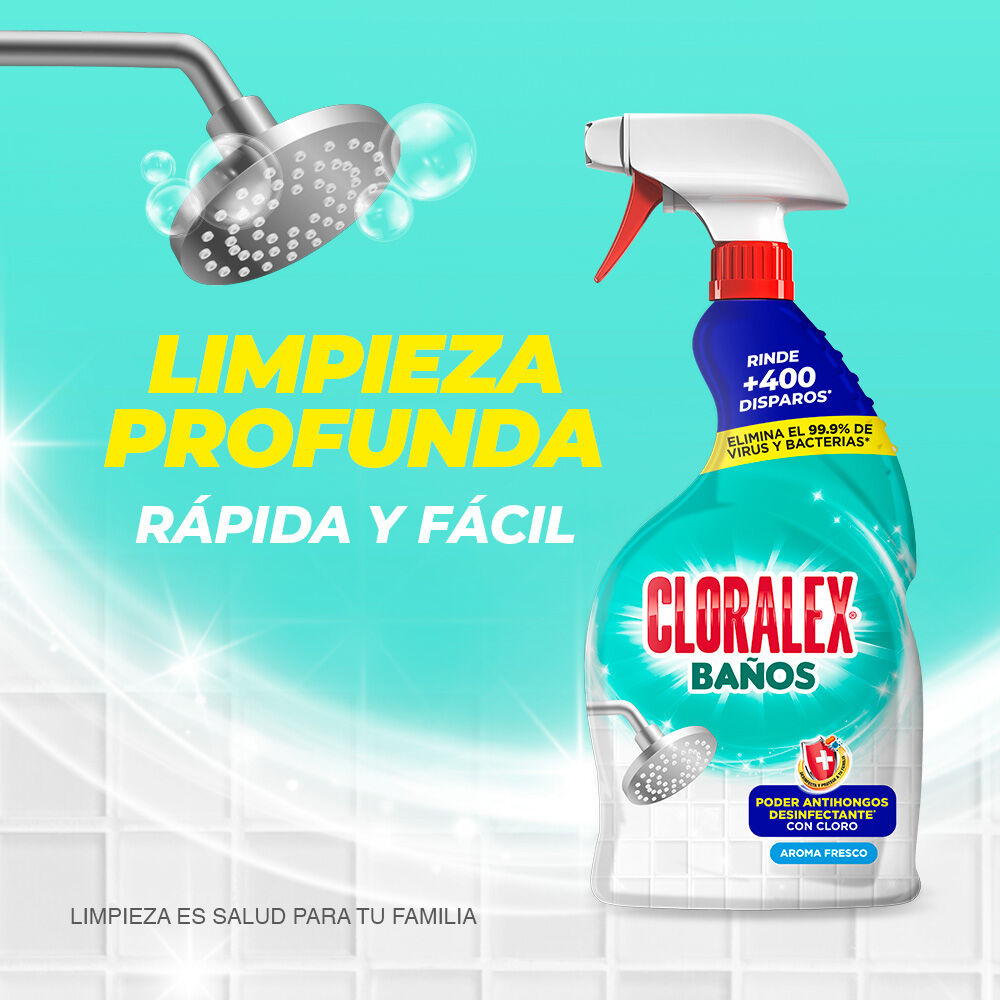 Limpiador Baño Antihongos Brisa Fresca Cloralex 650.0 M