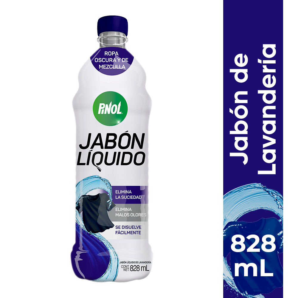 Jabon Liquido Ropa Oscura Pinol 828.0 Ml