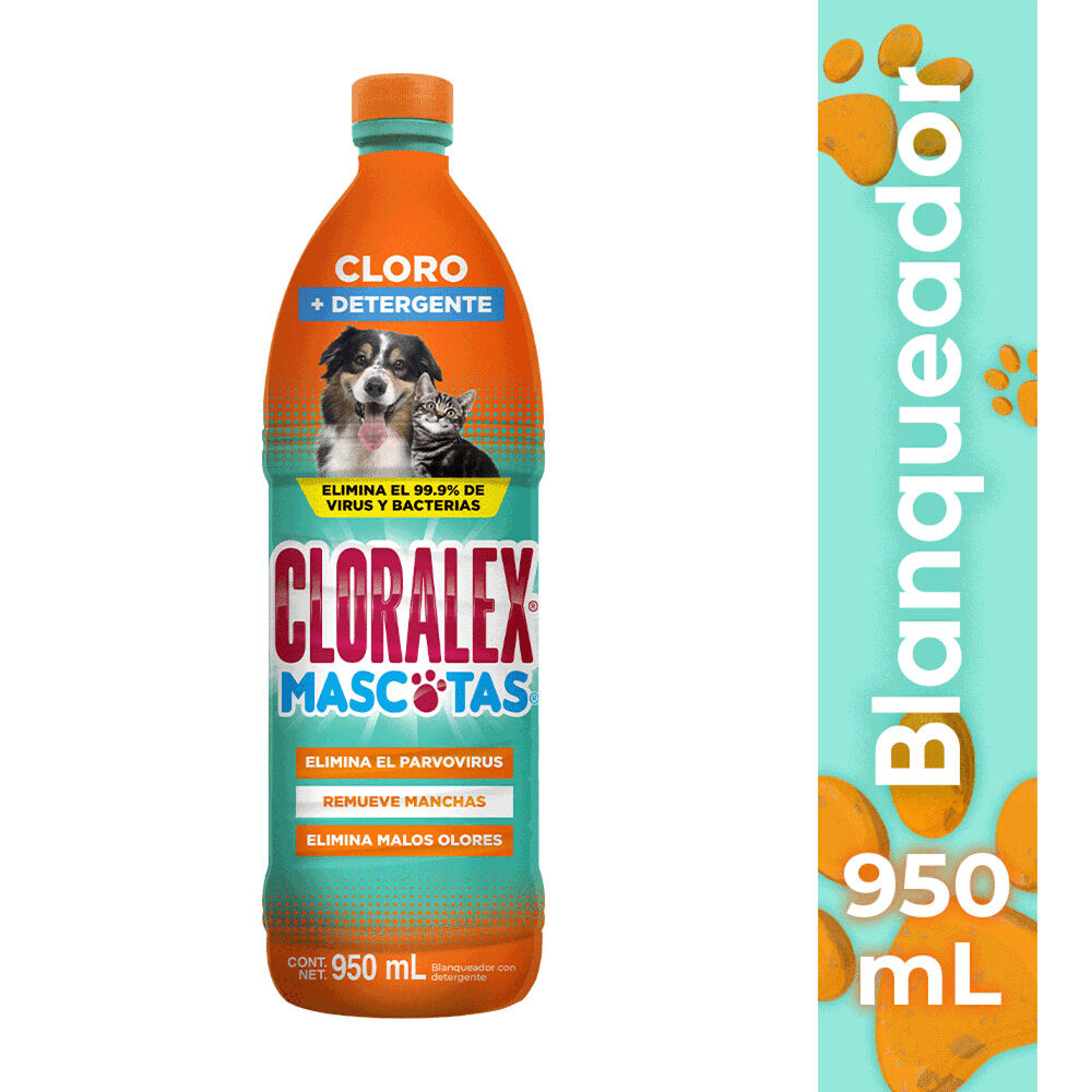 Limpiador Desinfect Mascotas Cloralex 950.0 Ml