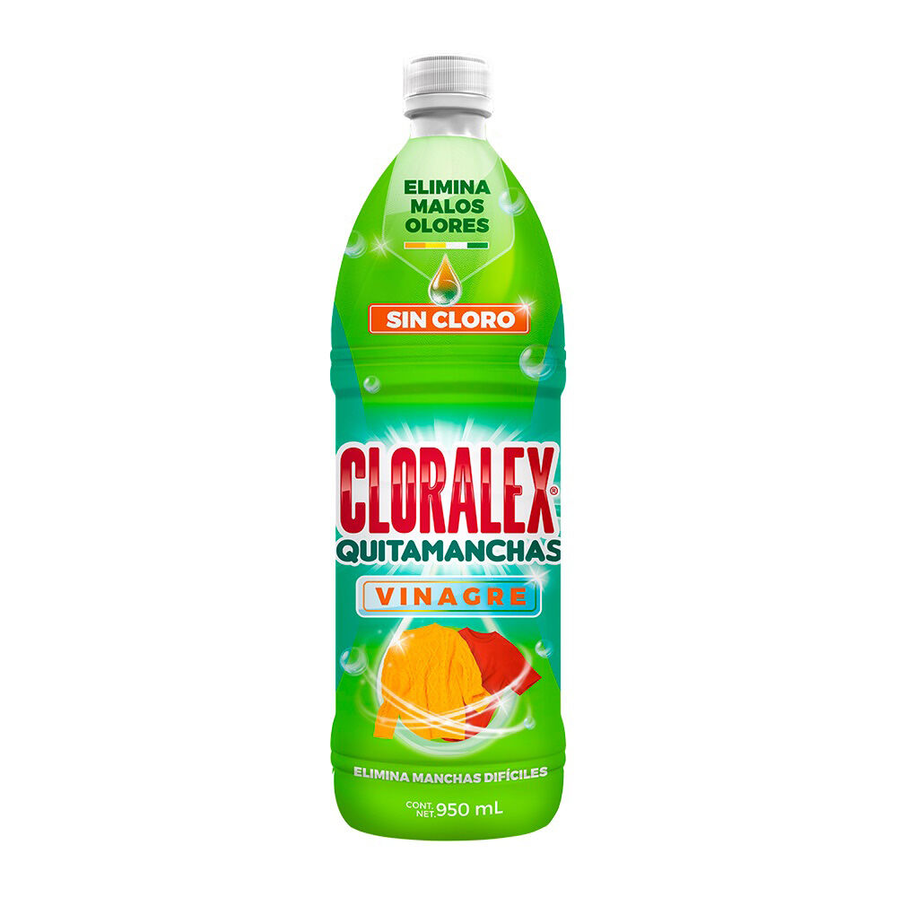 Quitamanchas Color Vinagre 950ml Cloralex 1.0 Pza