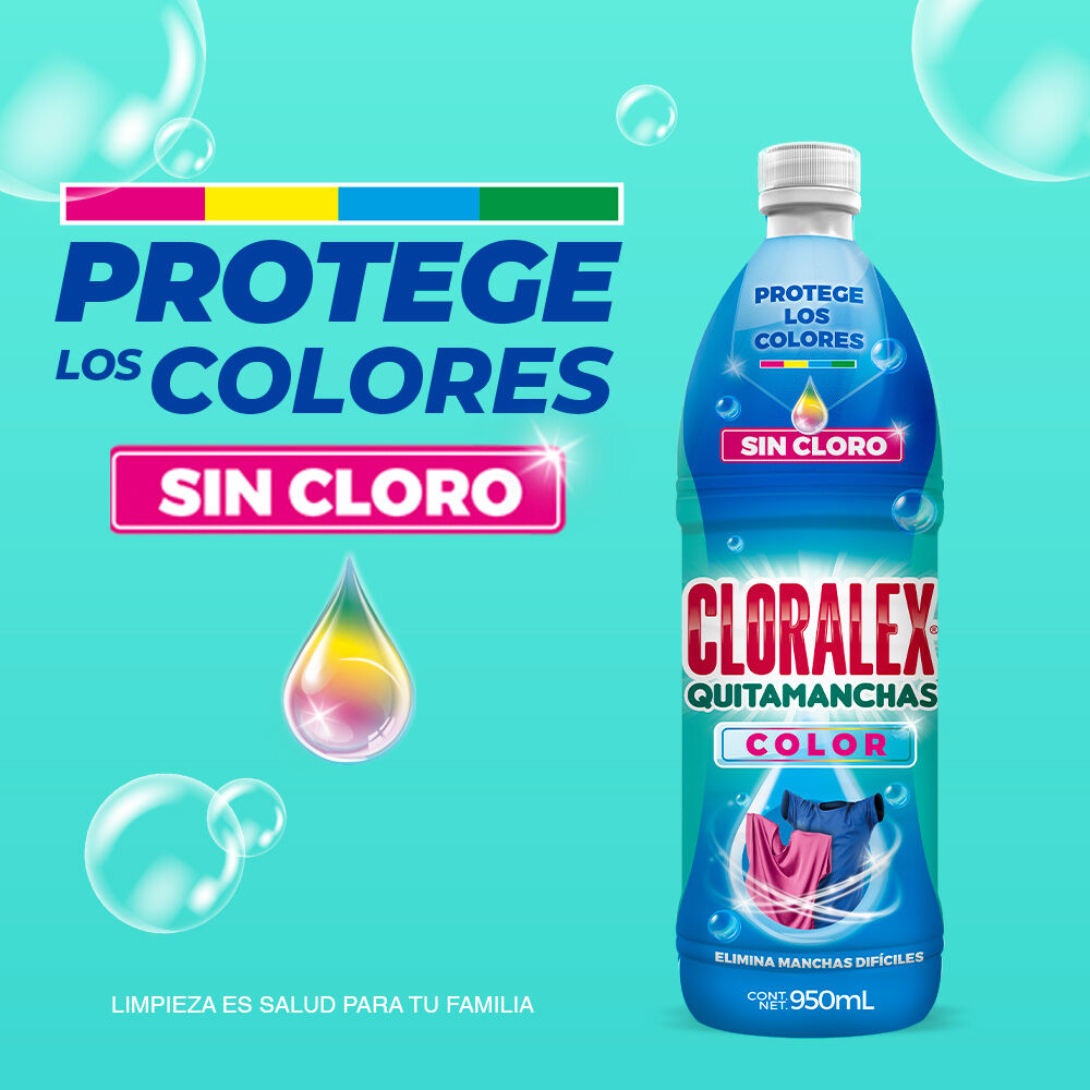 Quitamanchas Color Cloralex 950.0 Ml