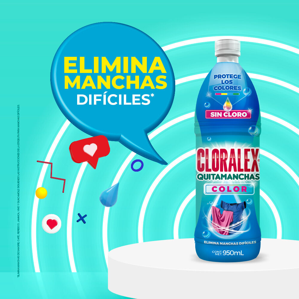 Quitamanchas Color Cloralex 950.0 Ml