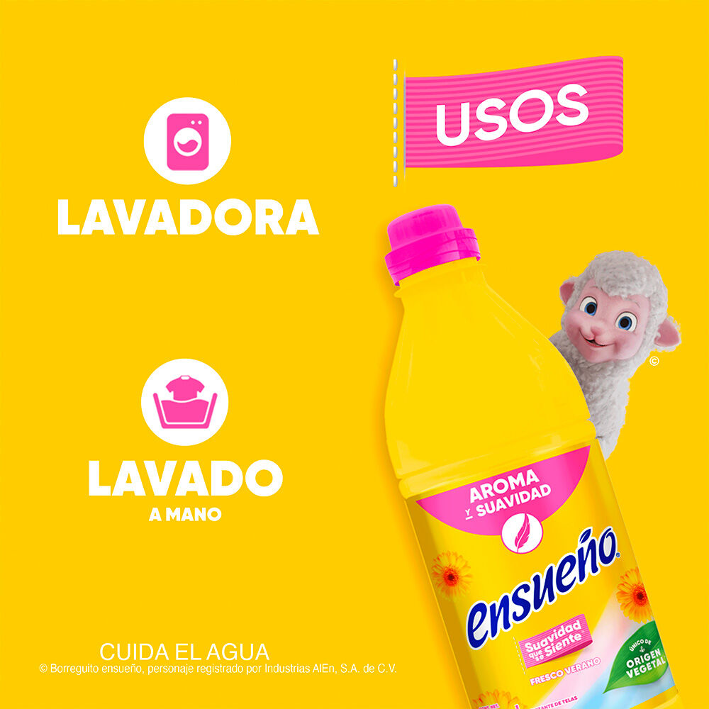 Suavizante Fresco Verano Ensueño 850.0 Ml
