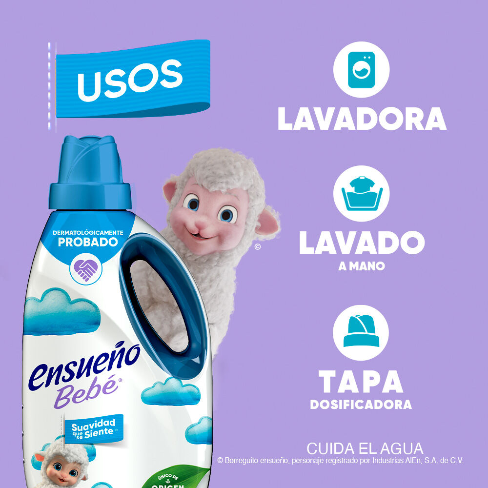 Suavizante Bebe Cero Enjuague Ensueño 2.8 Lt