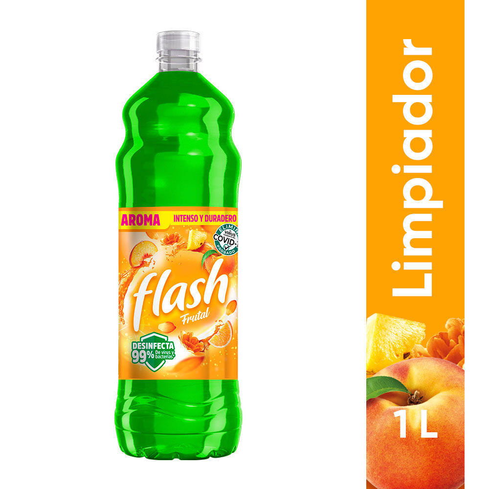 Limpiador Aroma Paraiso Frutal Flash 1.0 Lt