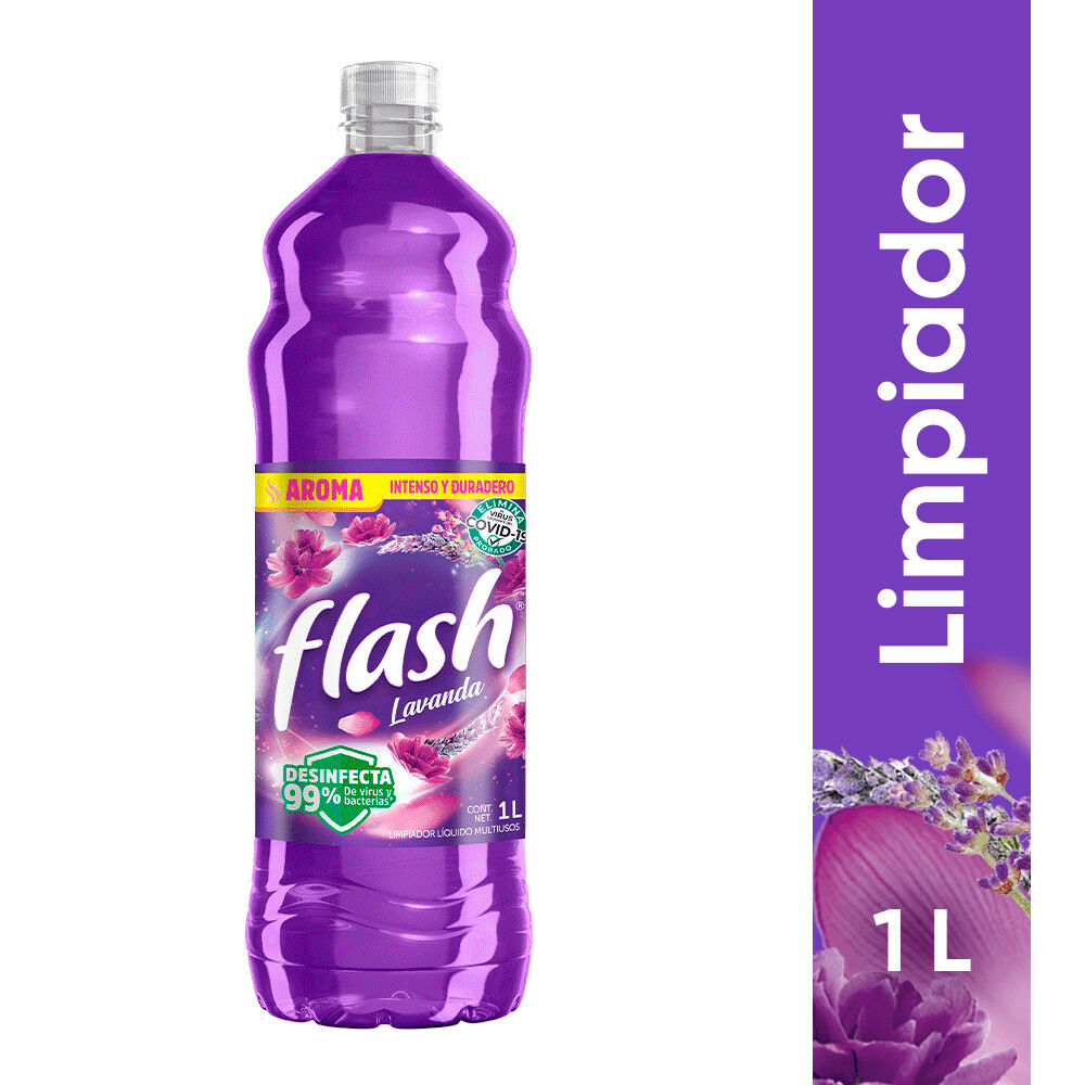 Limpiador Aroma Lavanda Flash 1.0 Lt