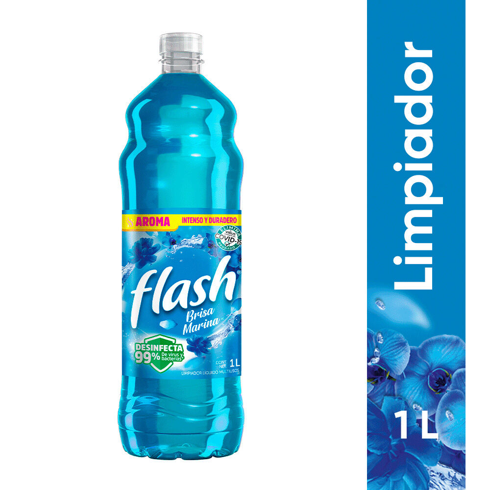 Limpiador Aroma Brisa Marina Flash 1.0 Lt