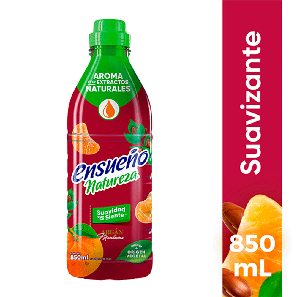 Suavizante Argan Mandarina Ensueño 850.0 Ml