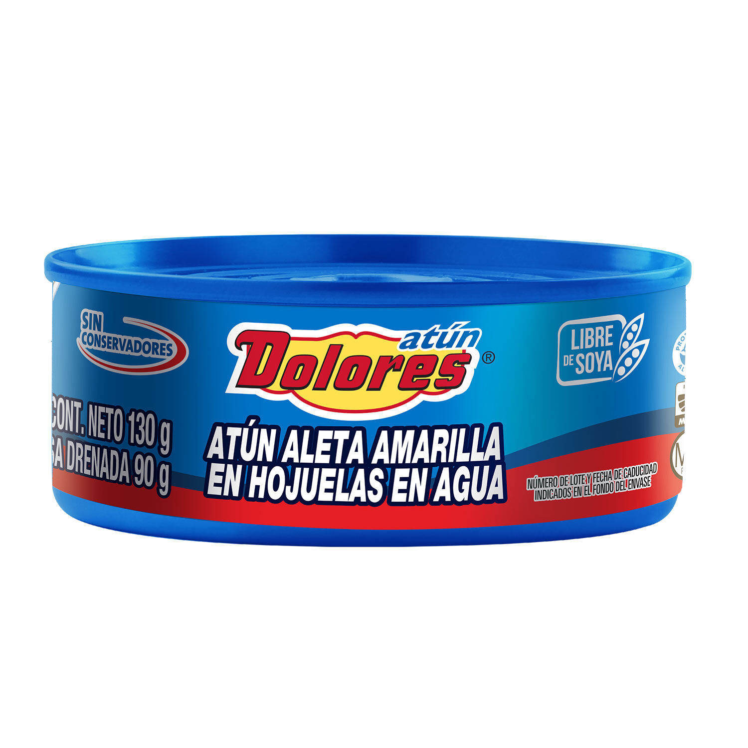 Atun En Agua Dolores 130 0 Gr