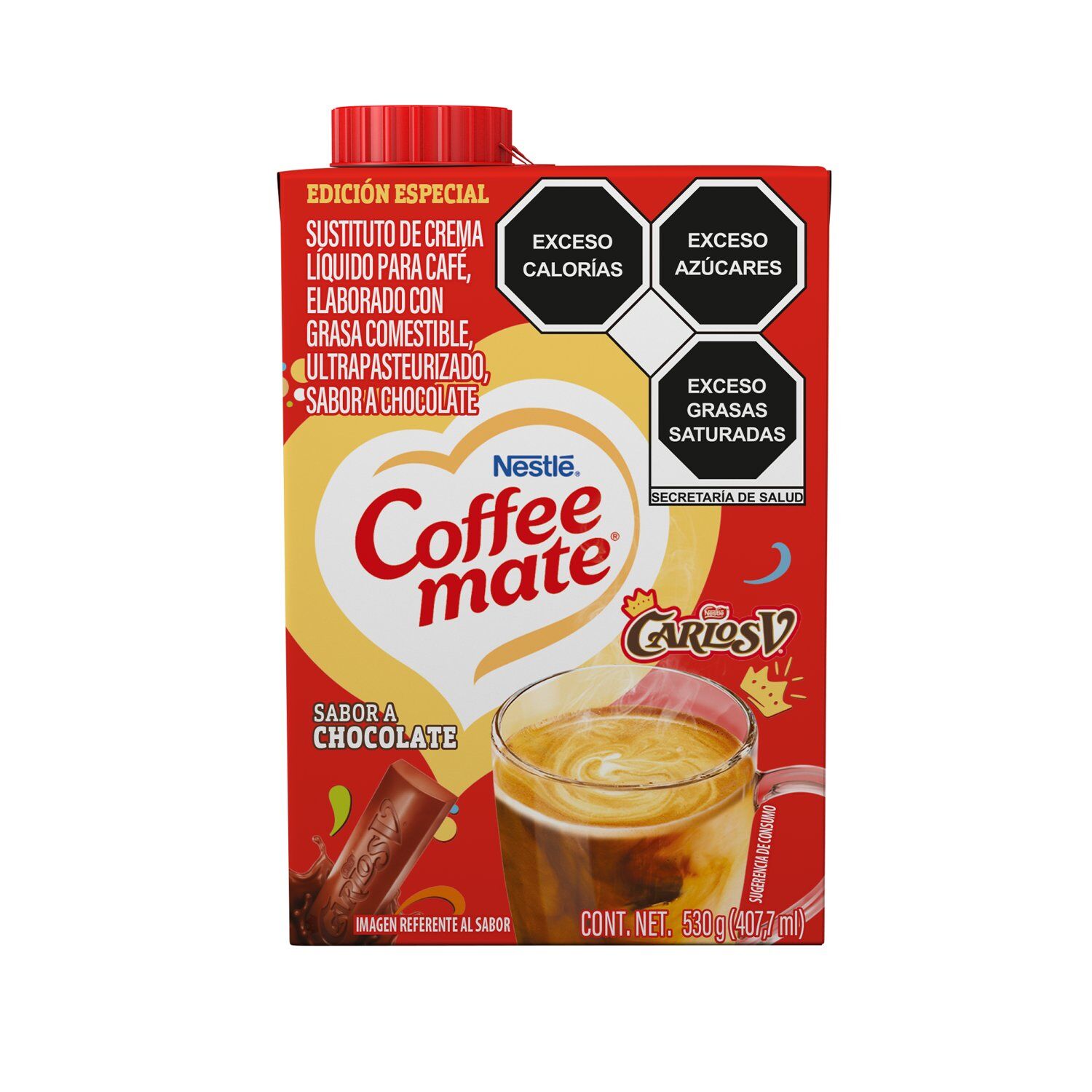 Sustituto De Crema Carlos V Coffe Mate 530.0 Gr
