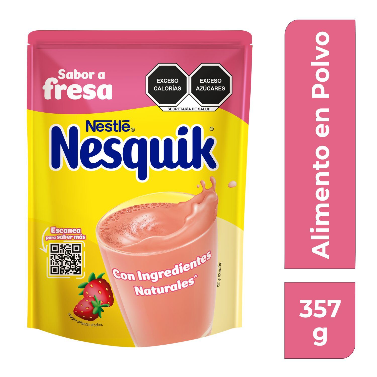Bebida Fresa Nesquik 357.0 Gr