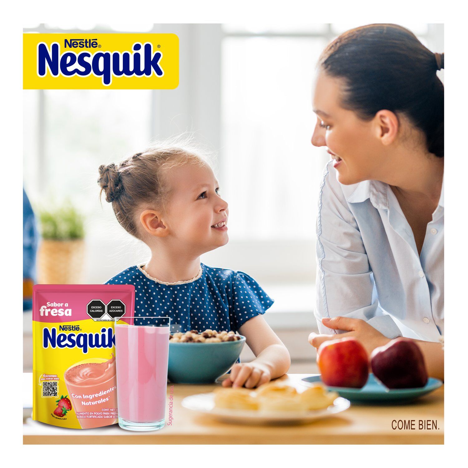 Bebida Fresa Nesquik 357.0 Gr