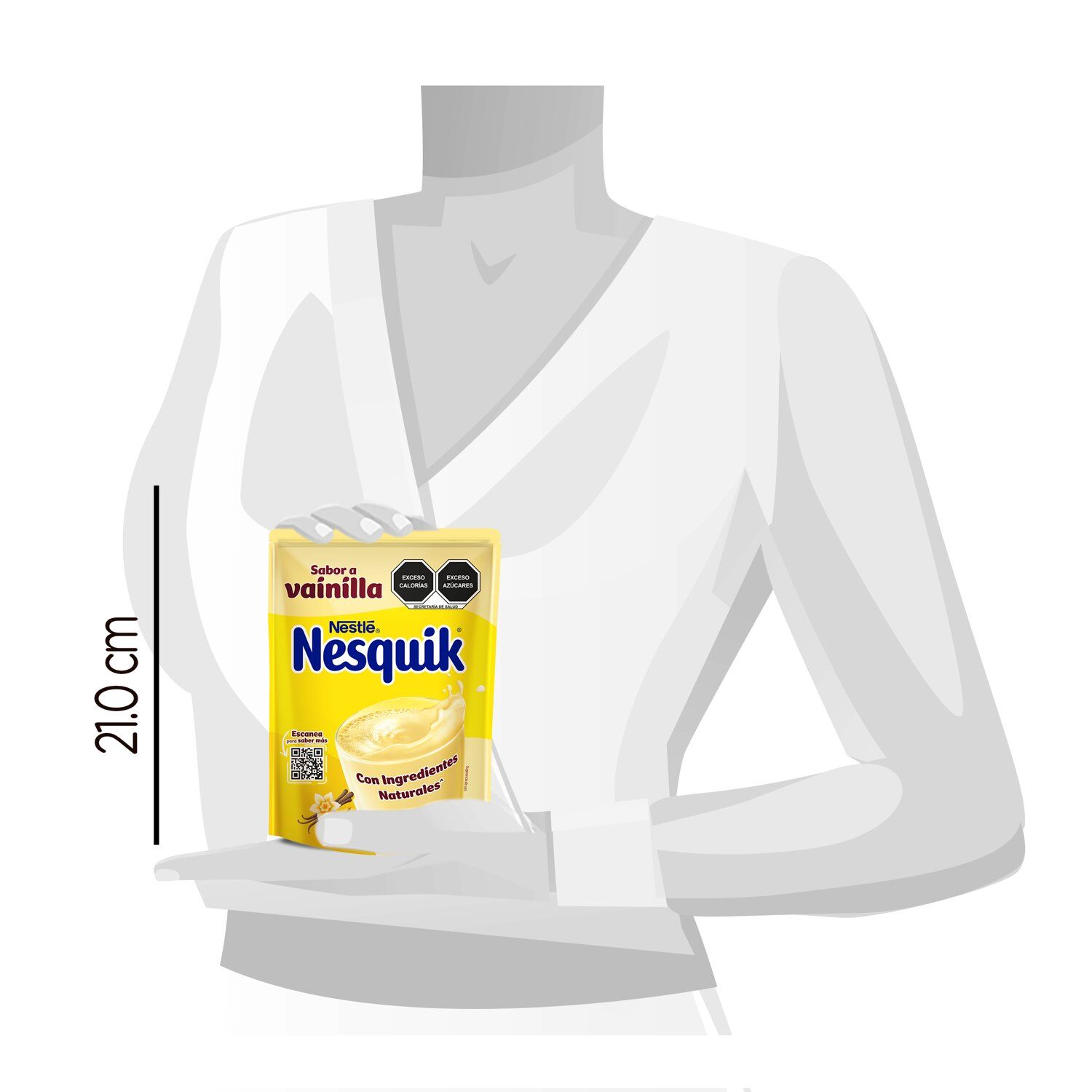 Bebida Vainilla Nesquik 357.0 Gr