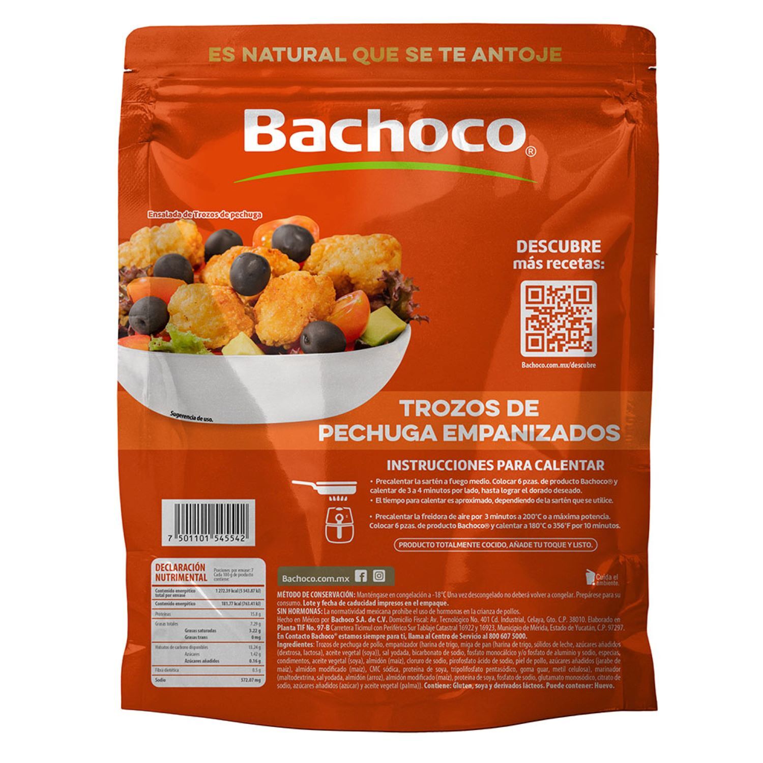 Trozos Pechucha Crujiente Bachoco 700.0 Gr