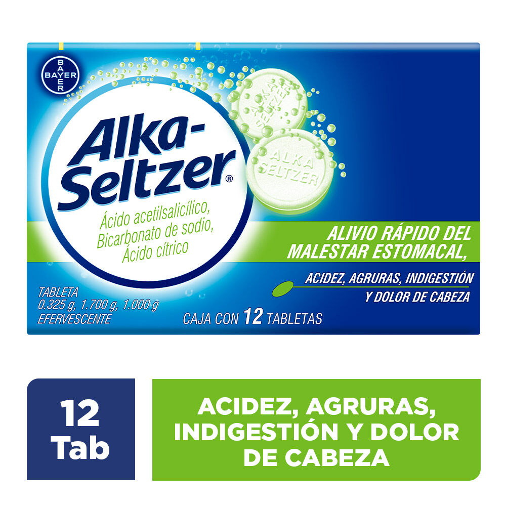Lima Limon Alka Seltzer 12.0 Tab