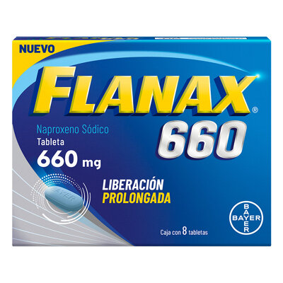Analgesico Pro Flanax 8 Tab