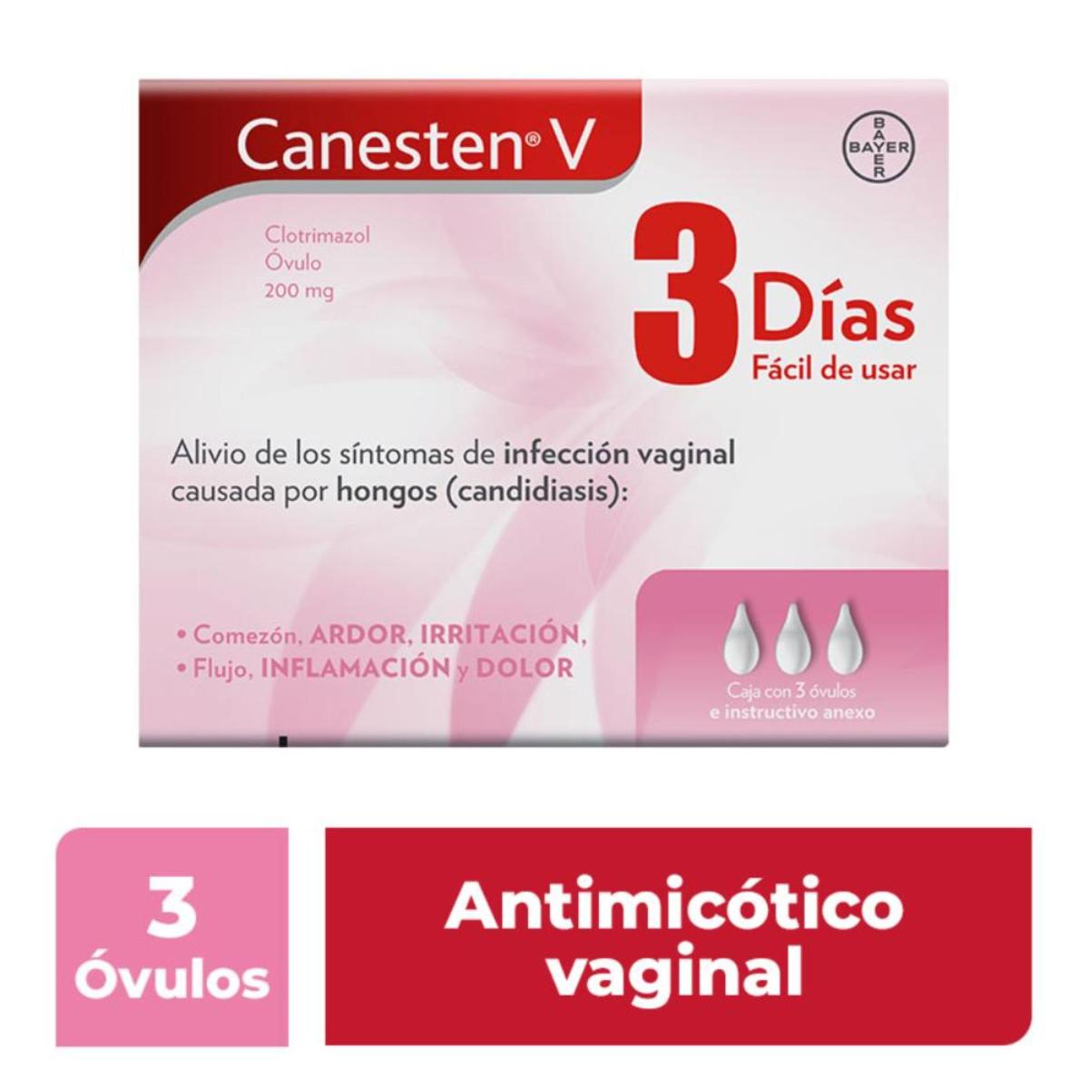 3 Dias 200 Mg. Canesten 3.0 Ov