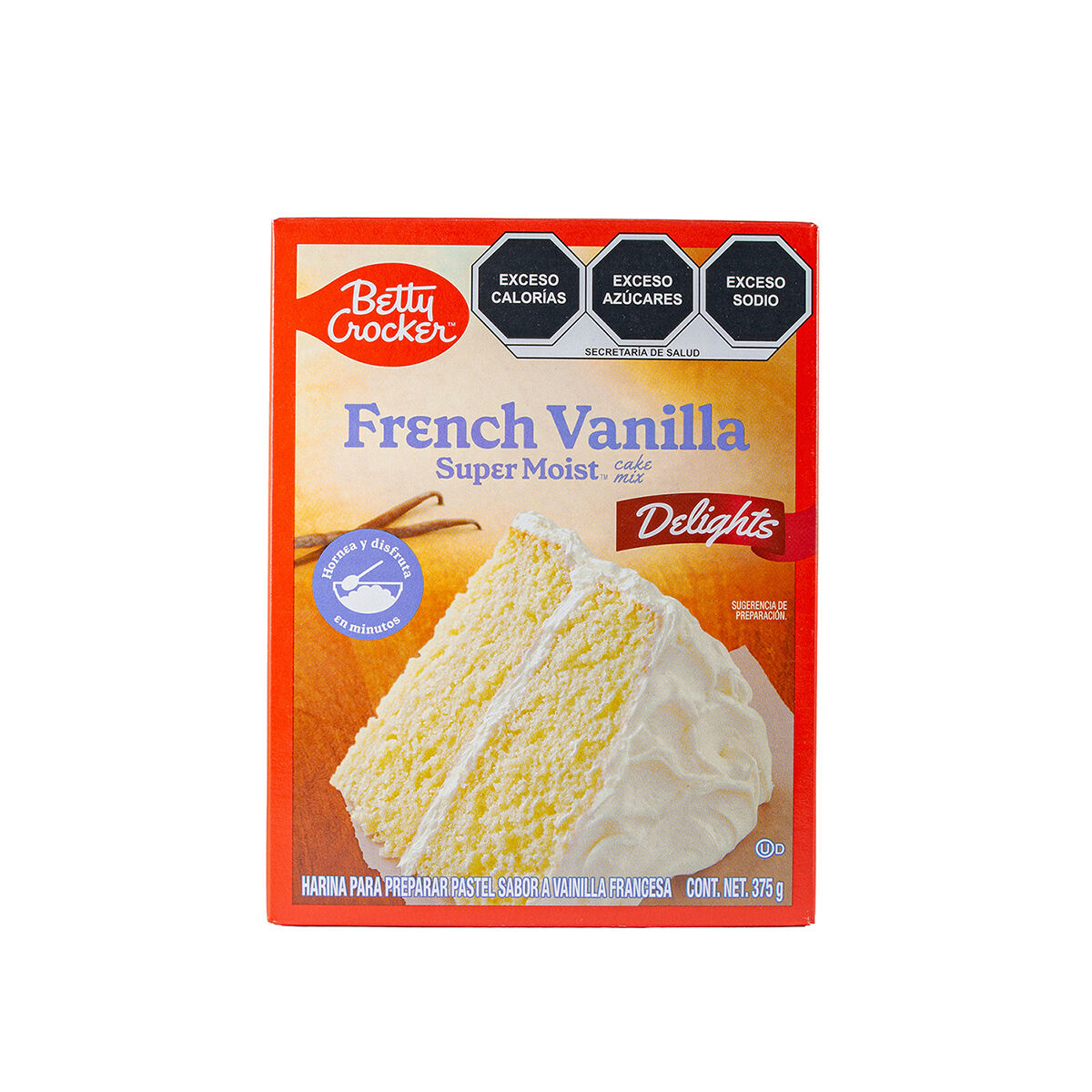 Harina P/pastel Vainilla Francesa Sm Cake Betty Crocker