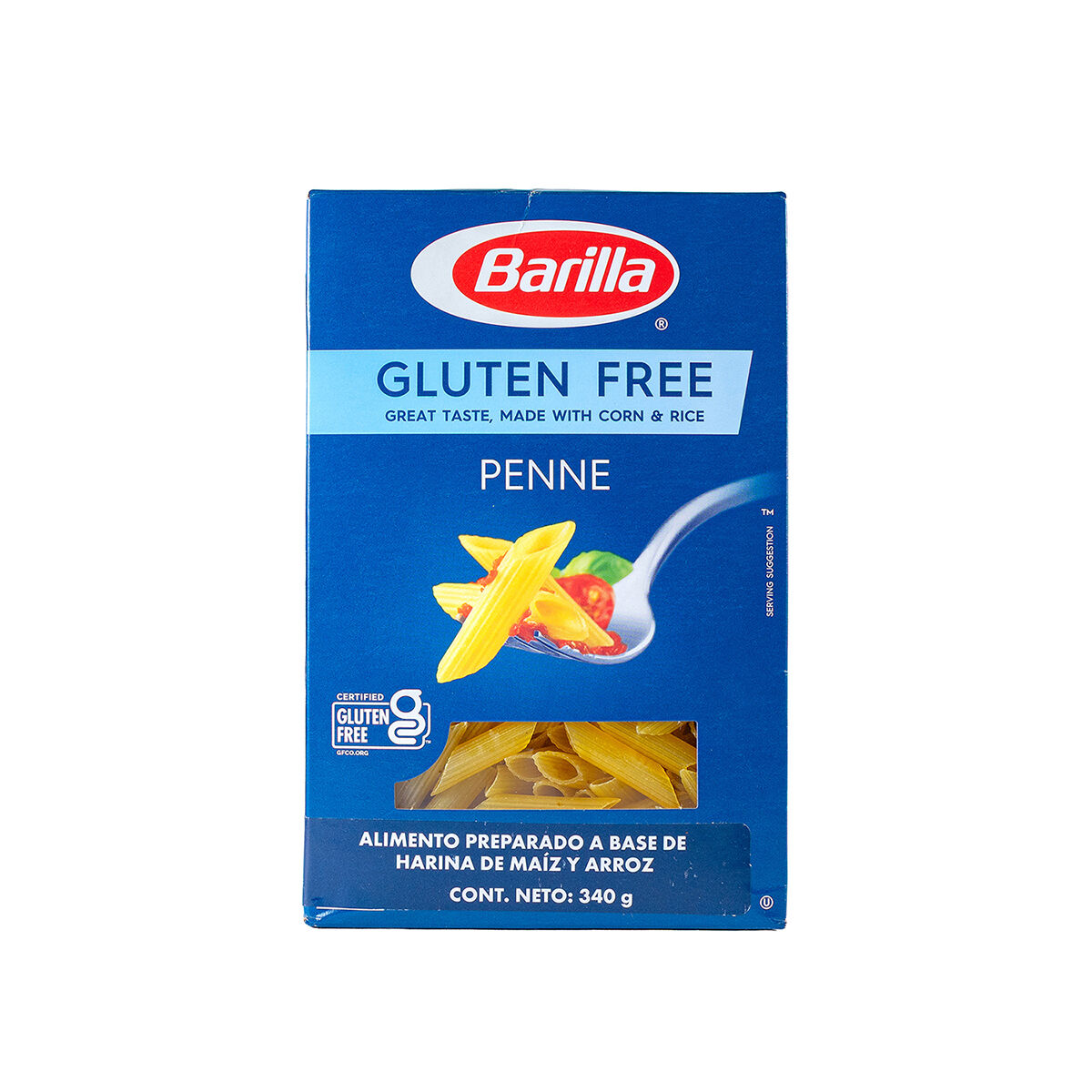 Pasta Pluma Sin Guten Barilla 340.0 Gr