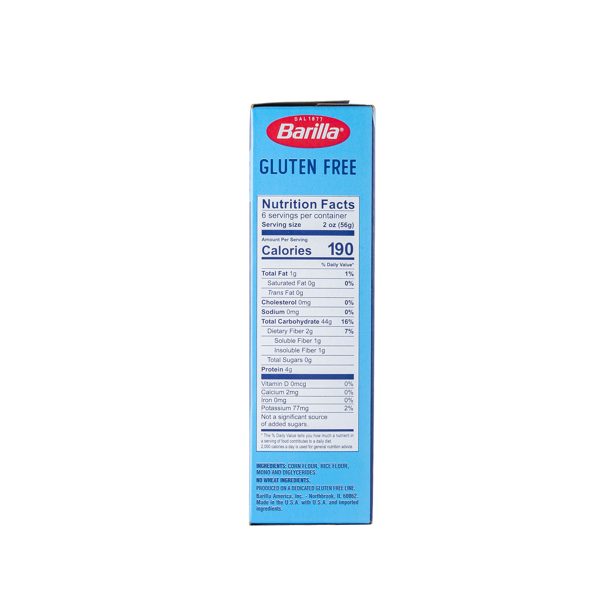 Pasta Tornillo Sin Gluten Barilla 340.0 Gr