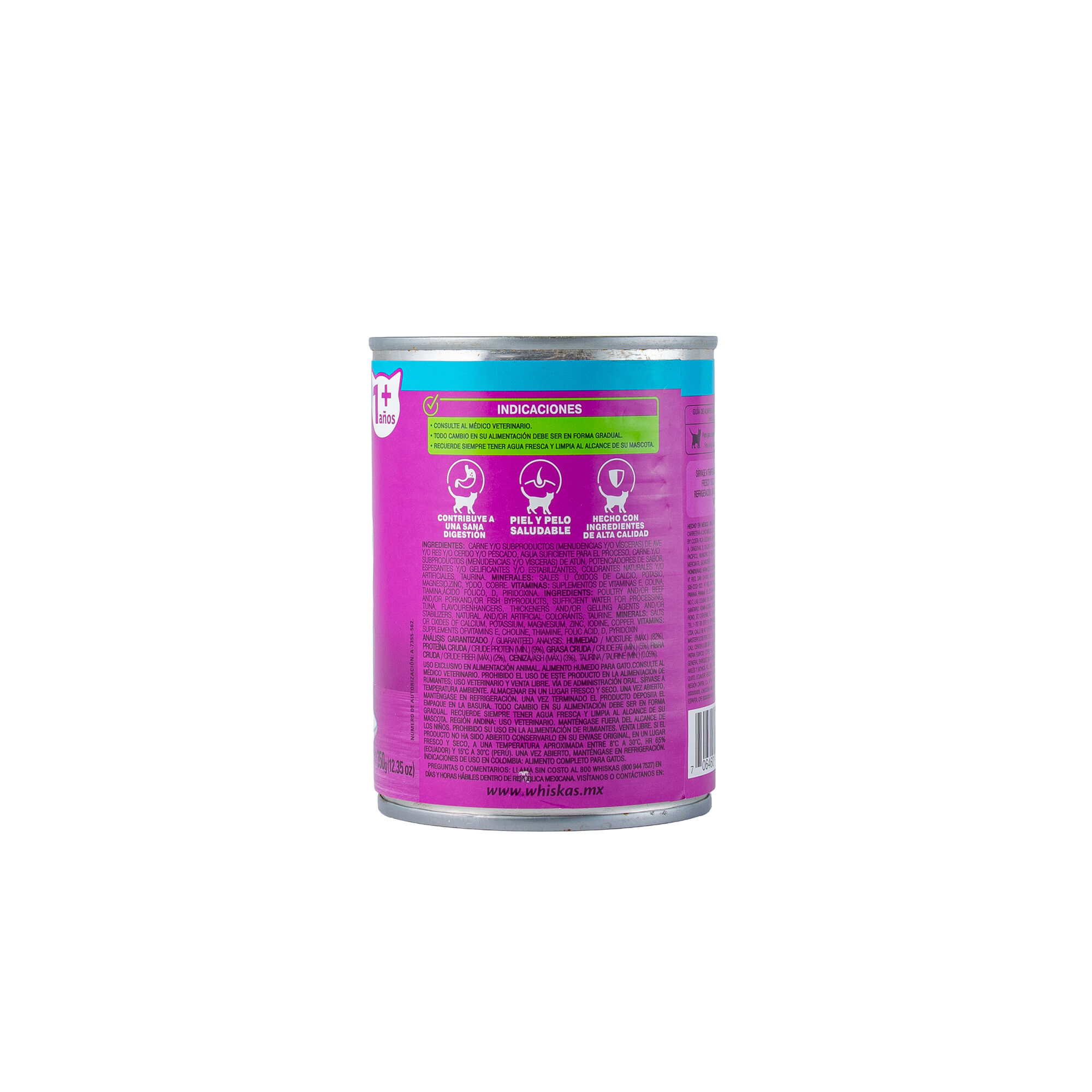 Alimento Para Gato Lata Atun Whiskas 350.0 Gr