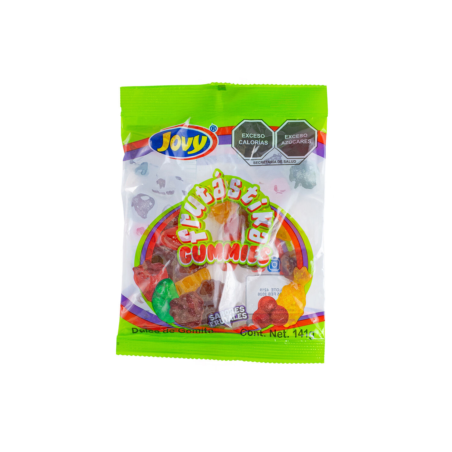 Gomitas Frutastika Gummies Jovy 141.0 Gr