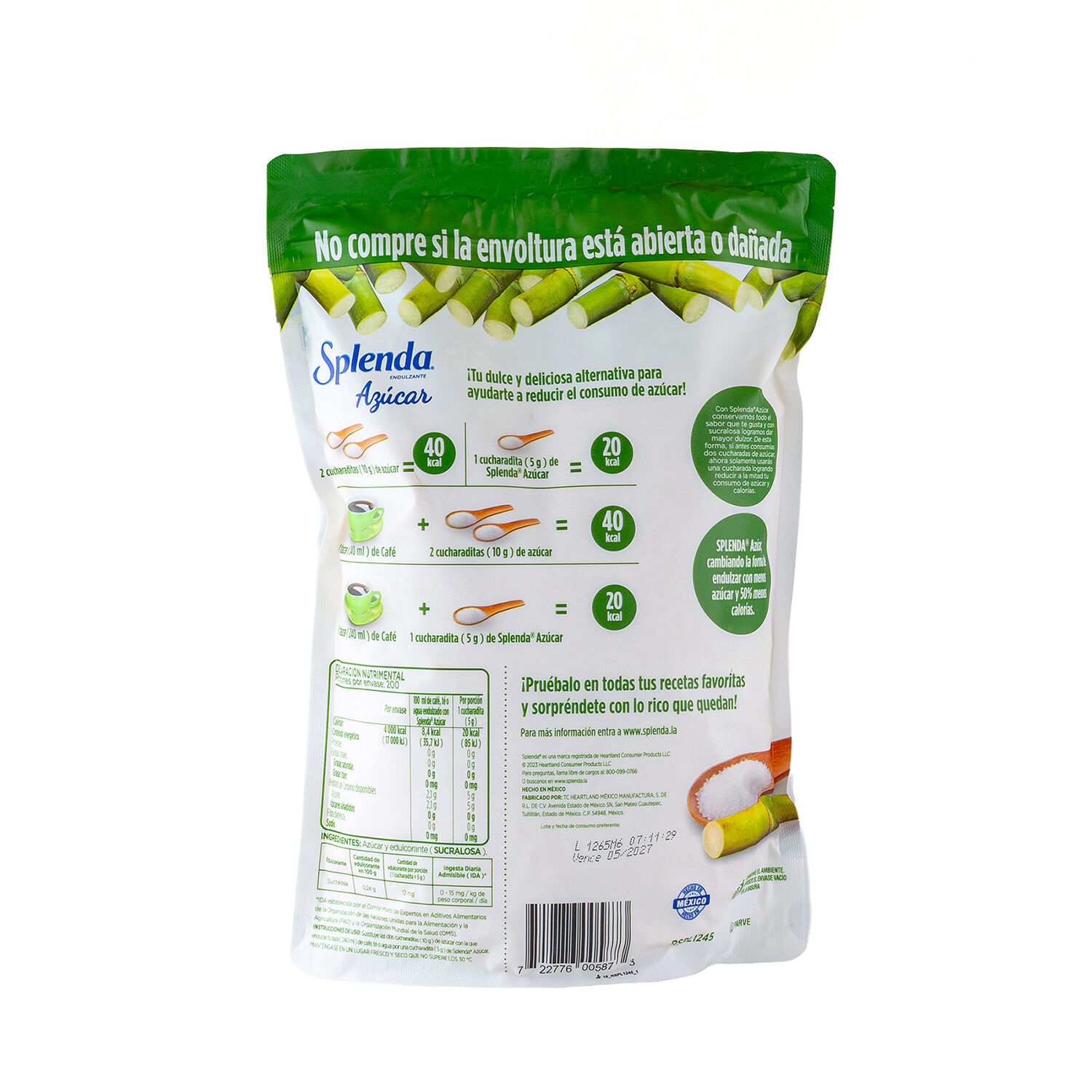Endulzante Azucar Splenda 1.0 Kg