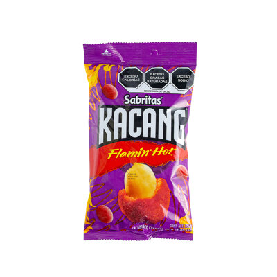 Cacahuates Flamin Hot Kacang 185 Gr