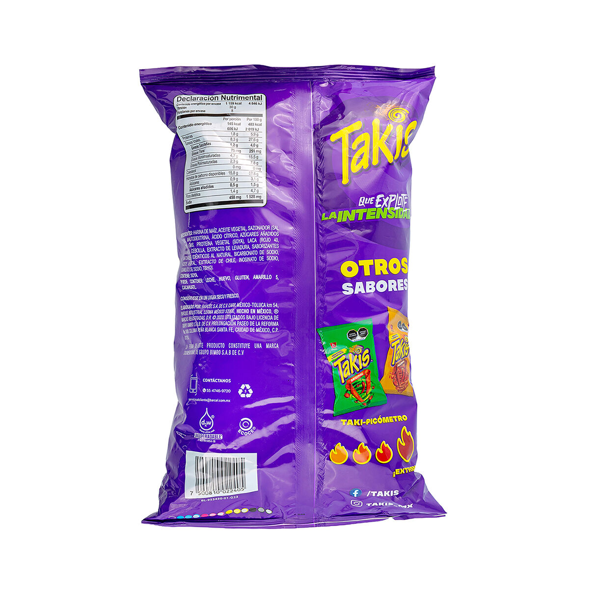 Takis Fuego Barcel 240.0 Gr