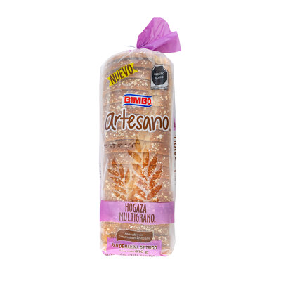 Pan Artesano Multigrano Bimbo 610 Gr