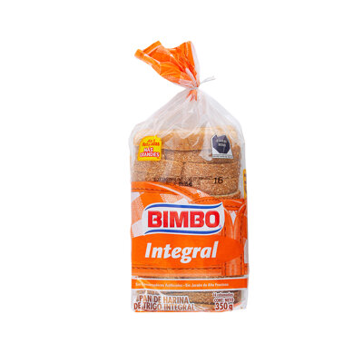 Pan De Barra Integral Bimbo 350 Gr