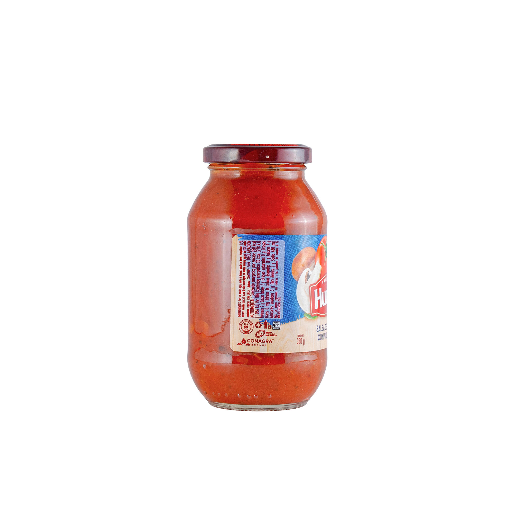 Salsa De Tomate Con Vegetales Hunts 380.0 Gr