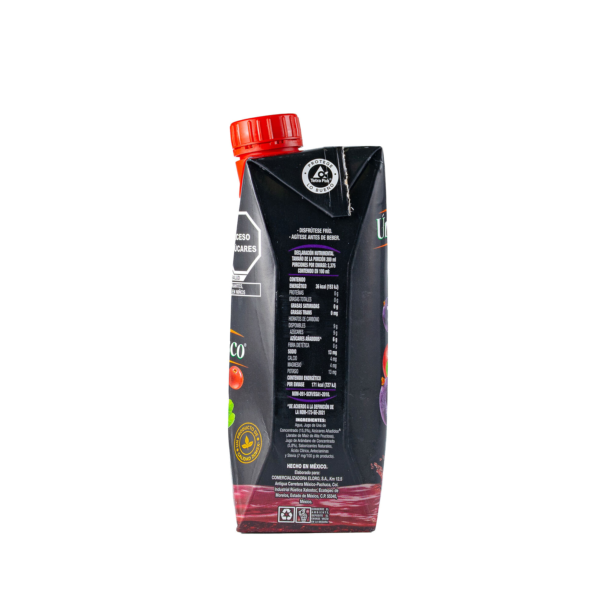 Jugo Prisma Uva /arandano Unico Fresco 475.0 Ml