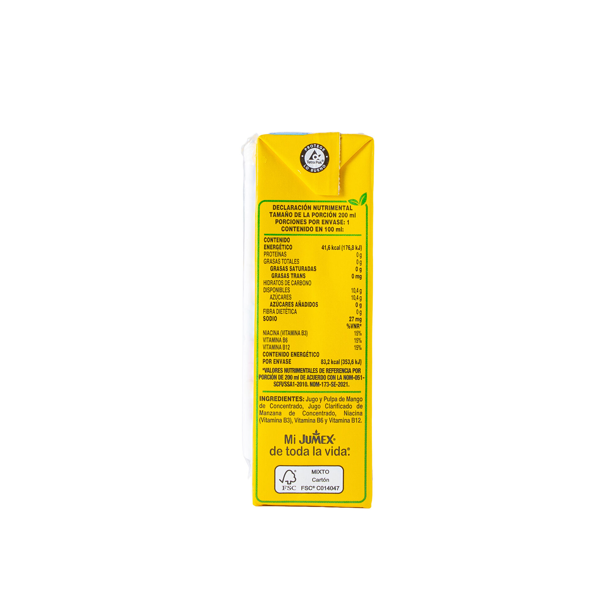 Bebida Mix Mango/manzana Jumexito 200.0 Ml