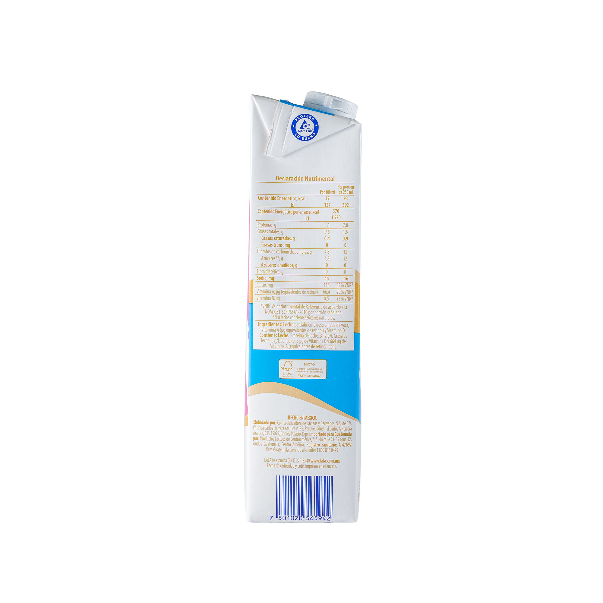 Uht Baja En Grasa Lala 1.0 Lt