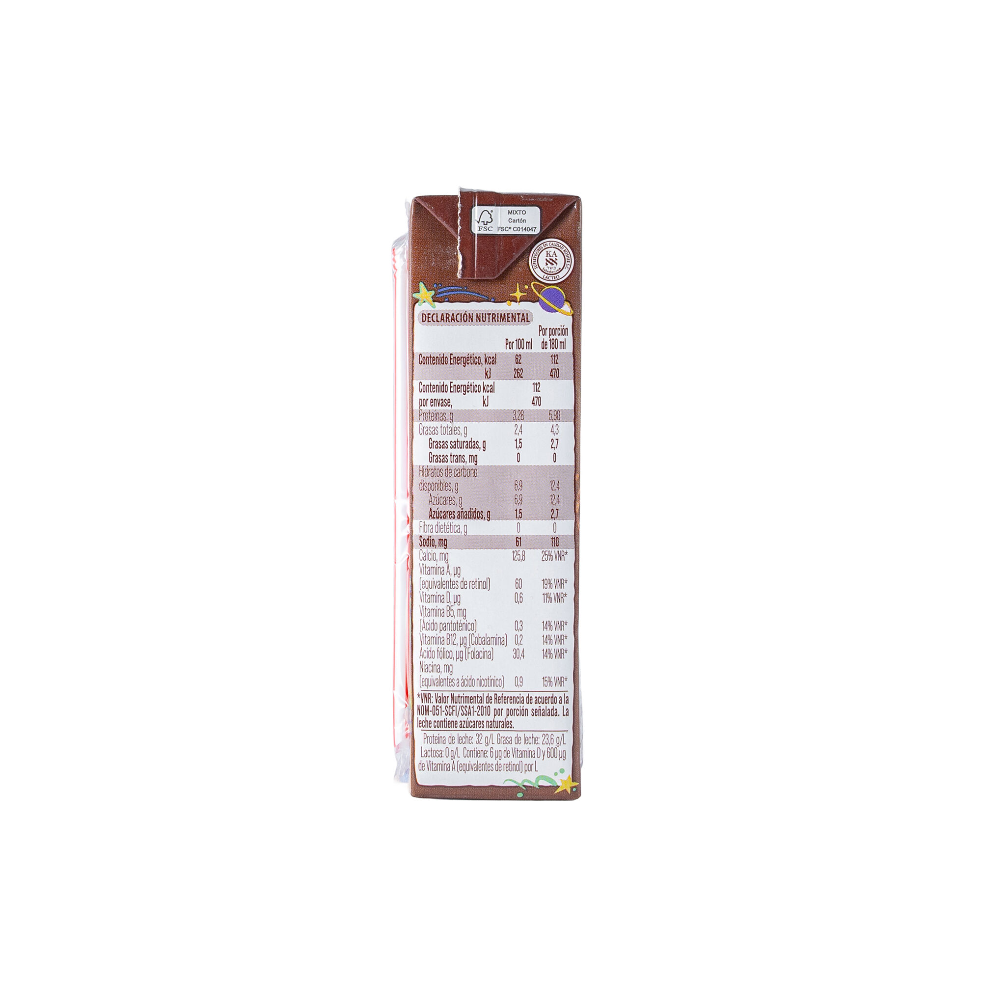 Leche Uht Choco Yomilala 180.0 Gr