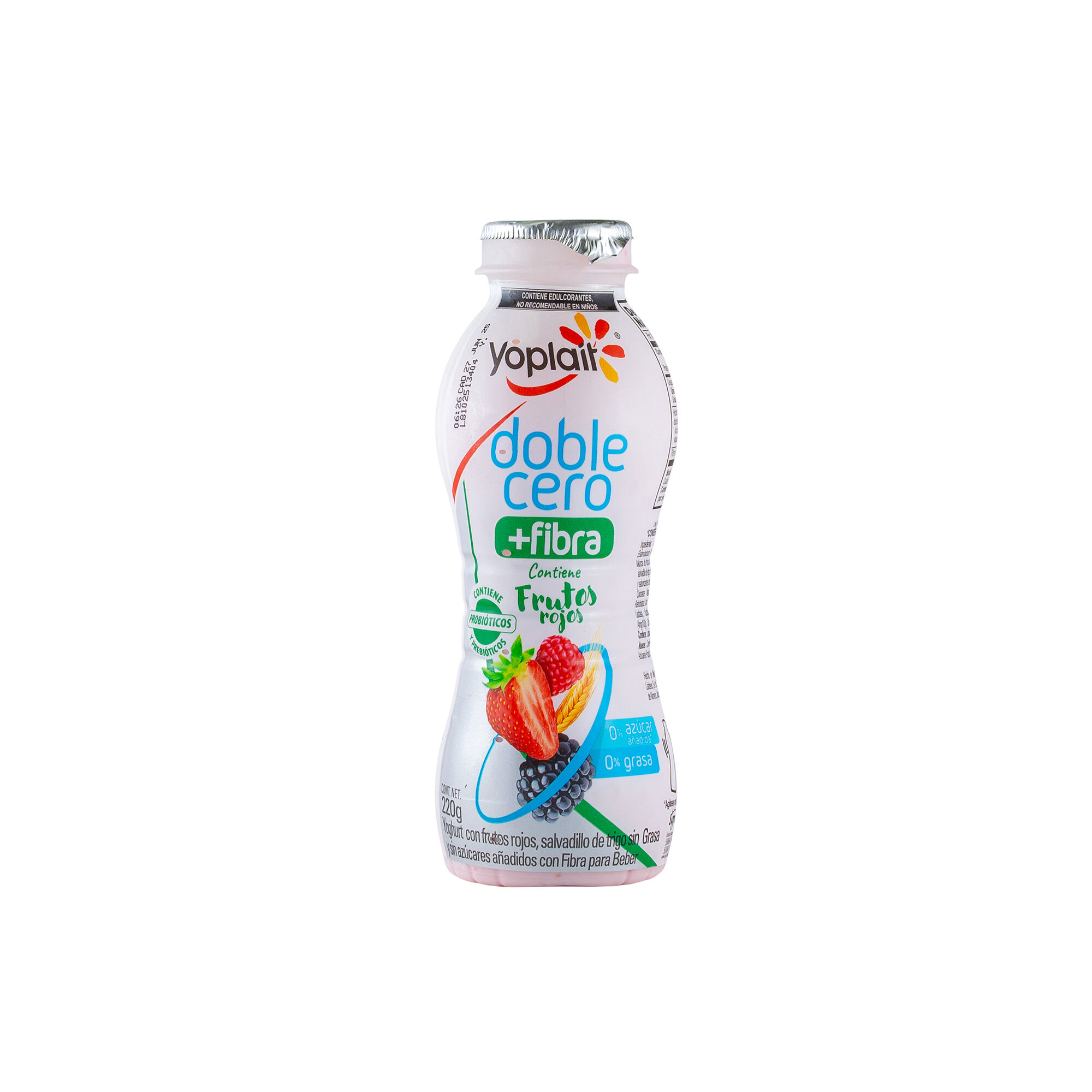 Yoghurt Doble Cero Frutos Rojos Yoplait 220.0 Gr