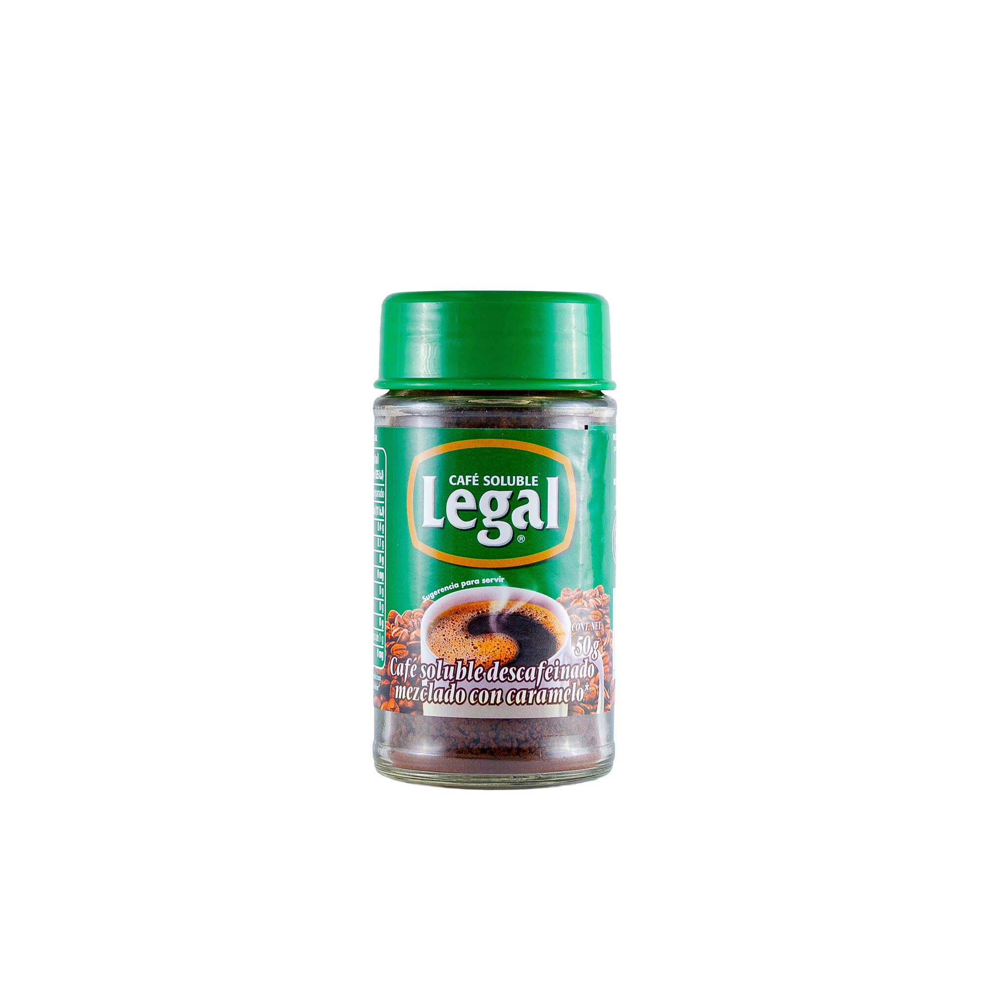 Cafe Descafeinado Legal 50.0 Gr