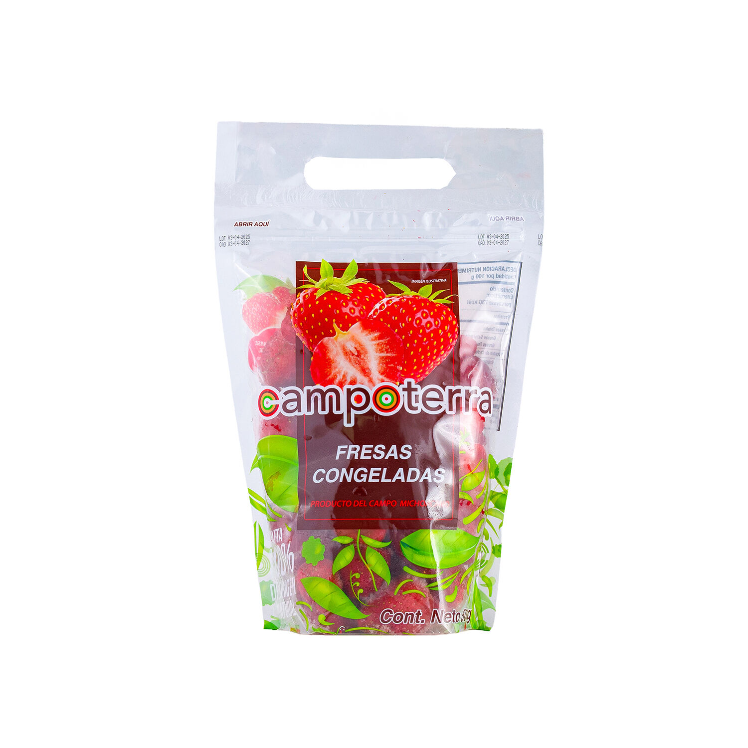 Fresa Entera Mediana Campoterra 500.0 Gr
