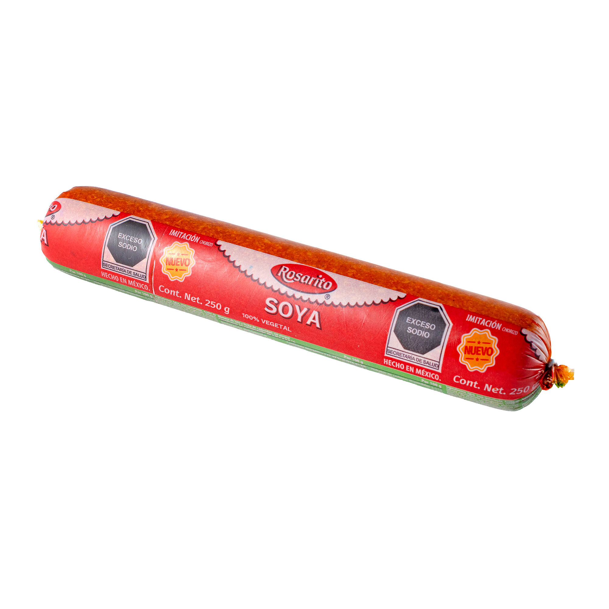Chorizo Soya Rosarito 250.0 Gr