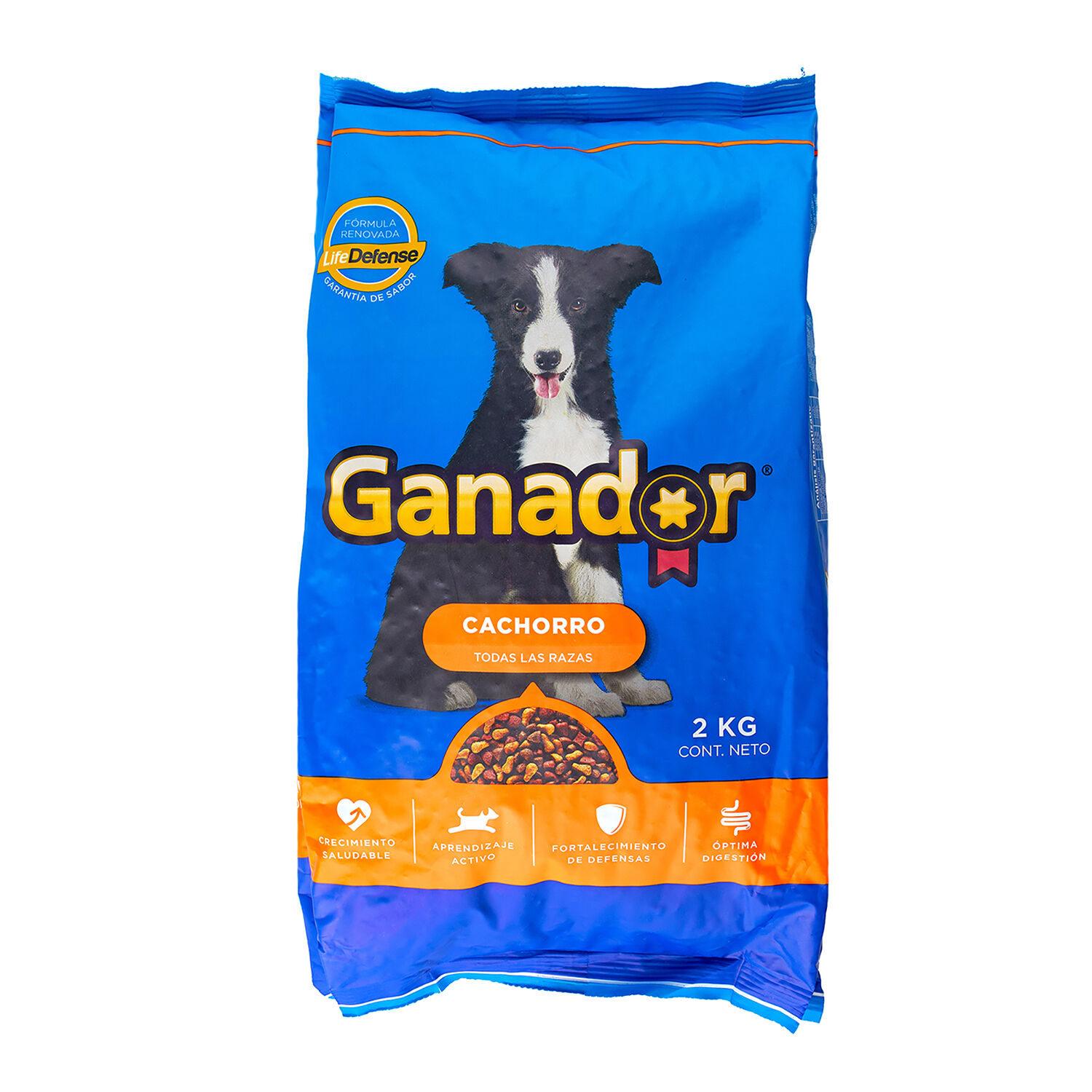 Comida Perro Cachorro Razas Med Y Gde Ganador 2 Kg