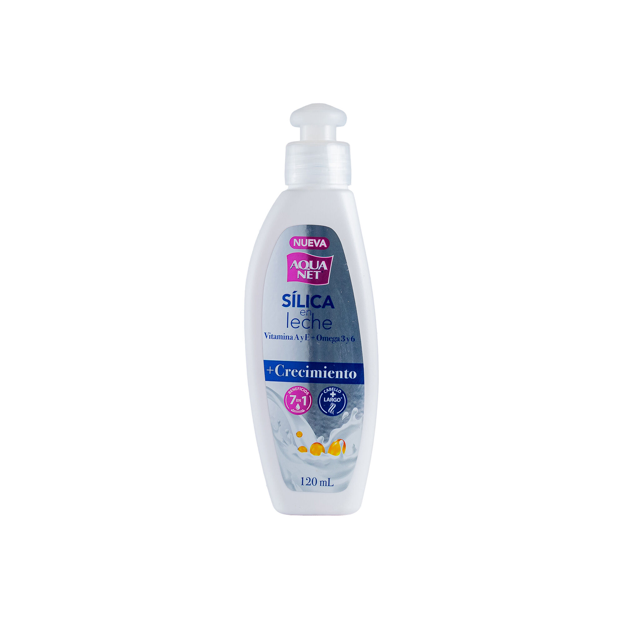 Silica En Leche Para Cabelo Aqua Net 120.0 Ml